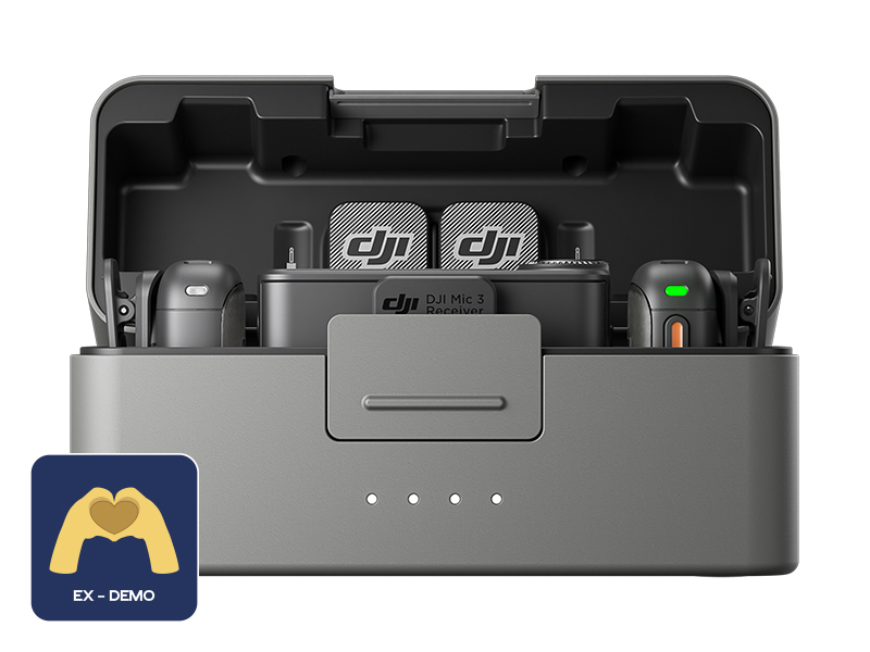 Ex-Demo DJI Mic 3 Dual Microphone Combo